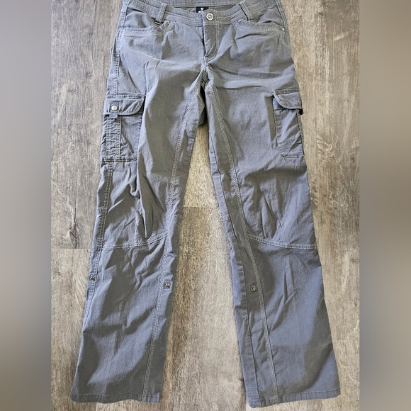 Kuhl Pants - Kuhl Womens Pants Born in the Mountains Sz 8 Regular Cargo Hiking Climbing